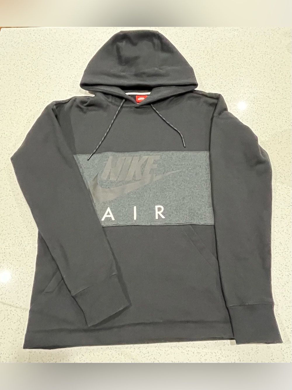 Nike Air Vintage Men's Red Tag Pullover Hoodie Sweatshirt Size Small